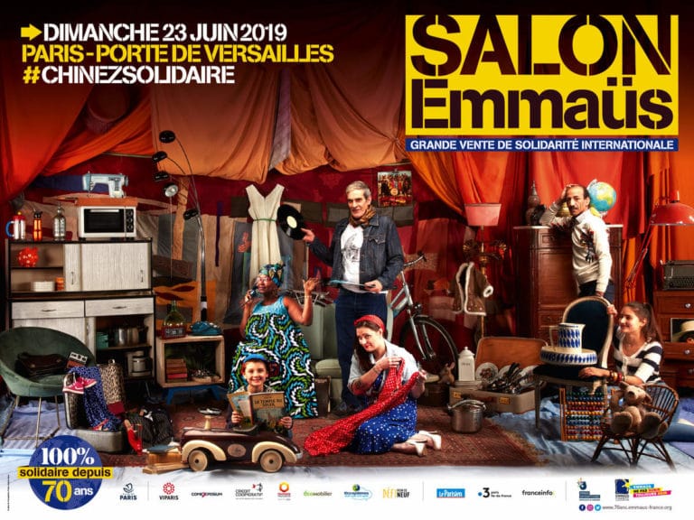 Dimanche, tous au Salon Emmaüs pour les 70 ans du mouvement !