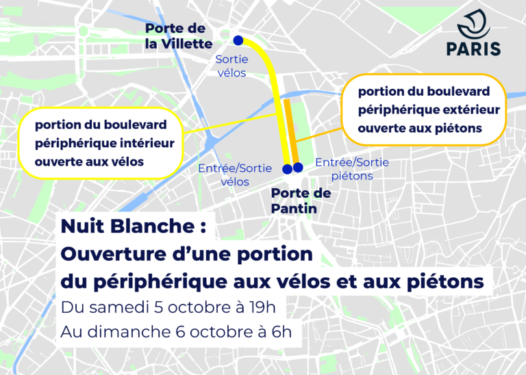 La Nuit Blanche aux marathoniens et cyclistes !