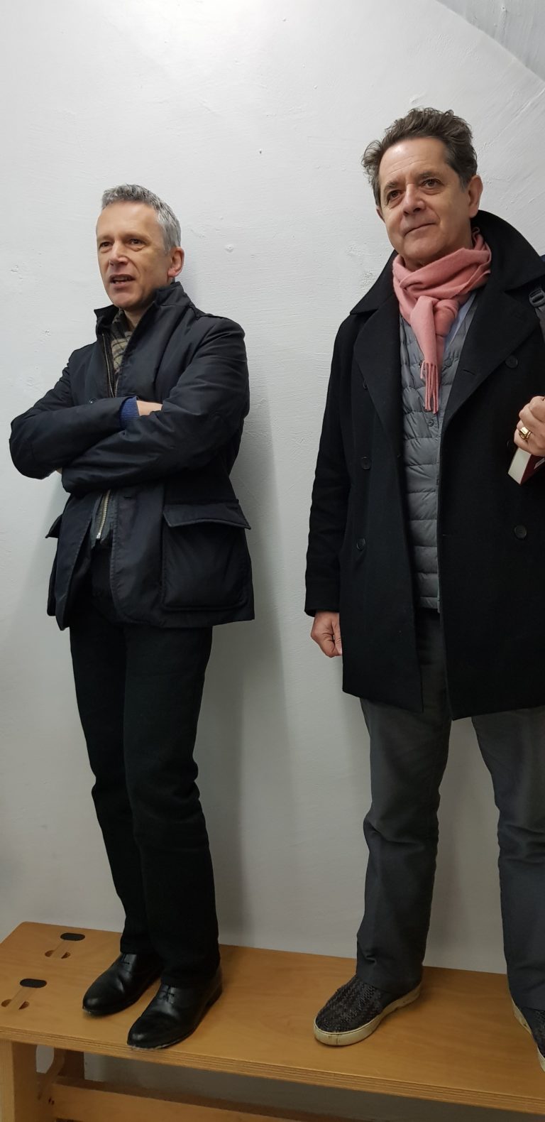 Rencontre avec Jean de Loisy et Xavier Franceschi au Frac Île-de-France, le château (Rentilly)