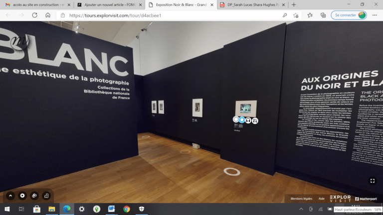 J&rsquo;ai testé la visite virtuelle de Noir et Blanc, une esthétique de la photographie @Grand Palais !
