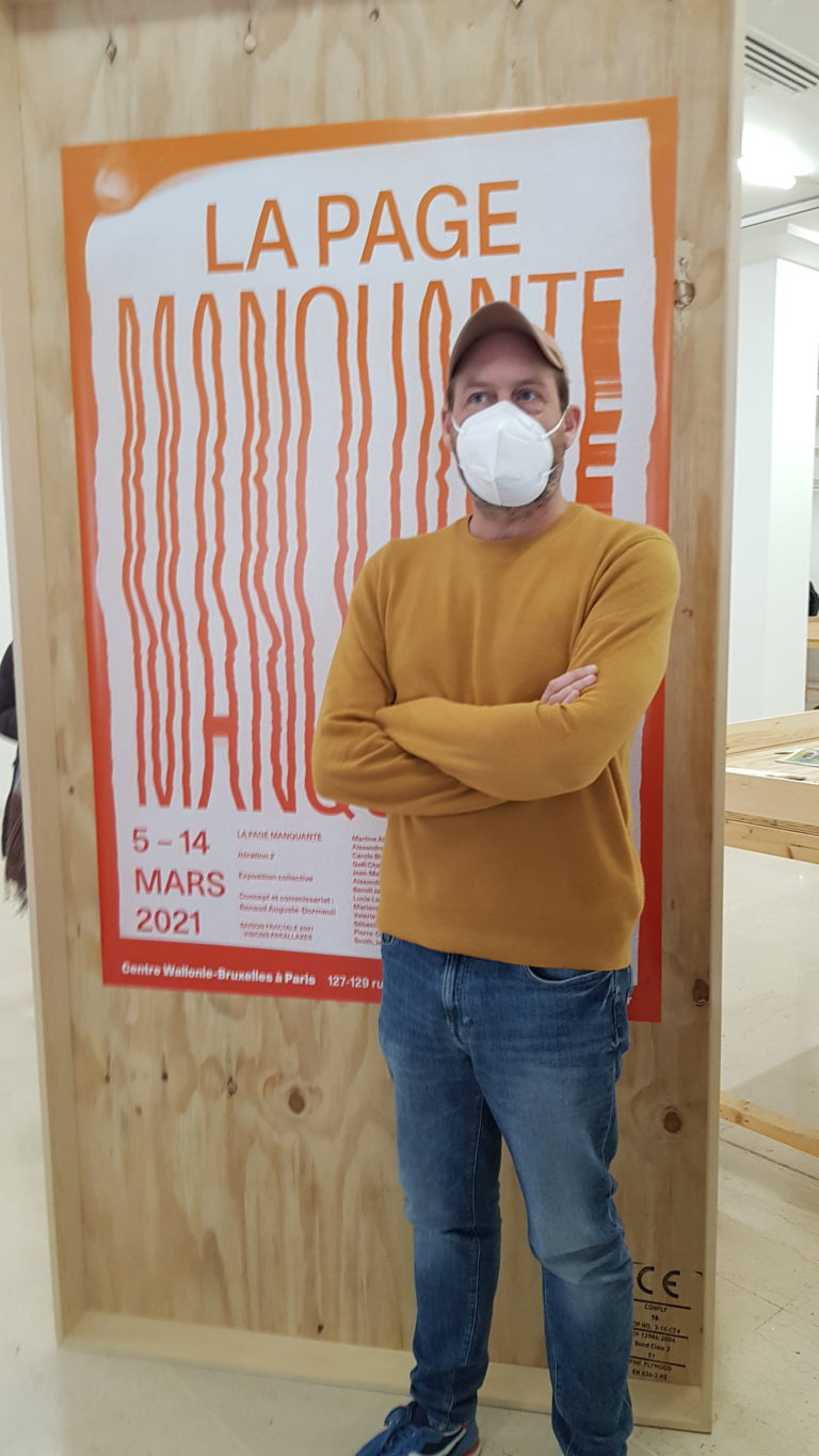 Renaud Auguste-Dormeuil, La page manquante #2 au Centre Wallonie-Bruxelles 🎧