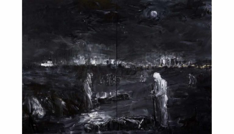 L’hommage de Yan Pei-Ming aux victimes de la pandémie au Musée Unterlinden, interview de Frédérique Goerig-Hergott