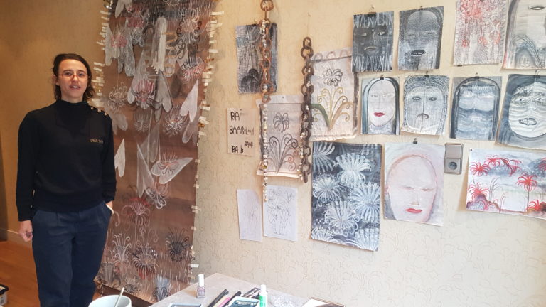 Dans l&rsquo;atelier de…Camille Fischer, Drawing Factory, Paris 🎧