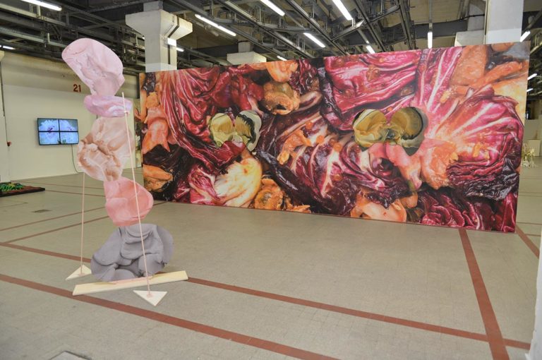 Power Flower au 109 par Marie Maertens et Cédric Teisseire, Nice Biennale des Arts