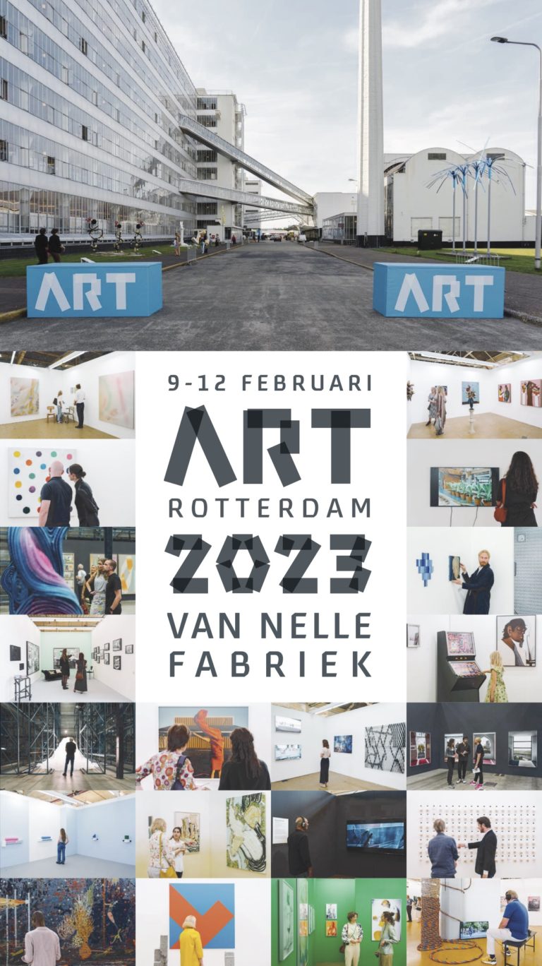 Art Rotterdam 2023 : New Sculpture Park, New Art Section central position