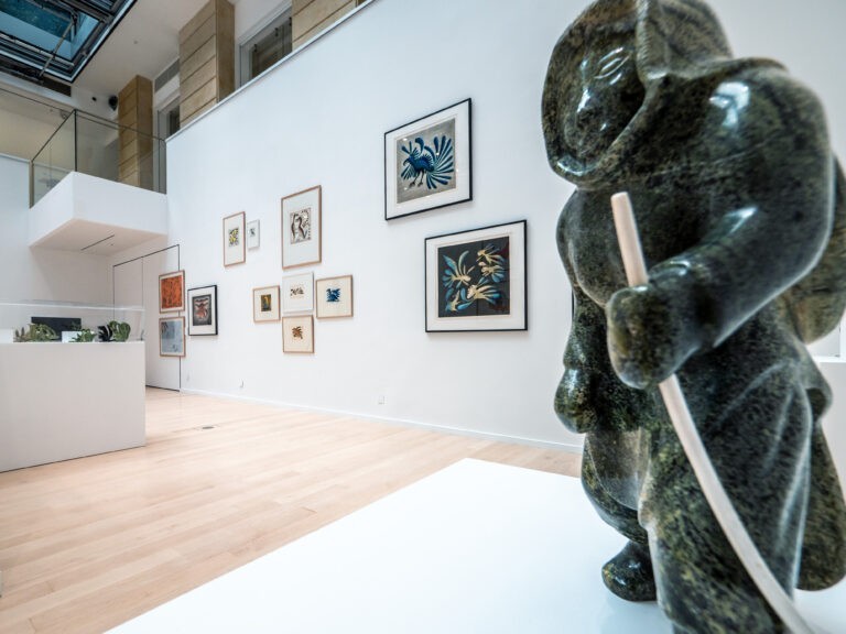 Inuit art at Canadian Cultural Center (Paris) : the Claude Baud and Michel Jacot Collection 