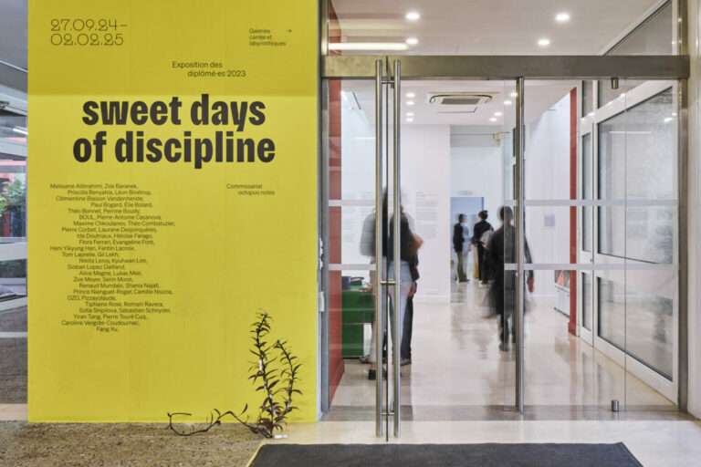 Villa Arson “The Sweet Days of discipline”, interview avec Martin Laborde, co-commissaire de l’exposition signée par la revue octopus notes. 